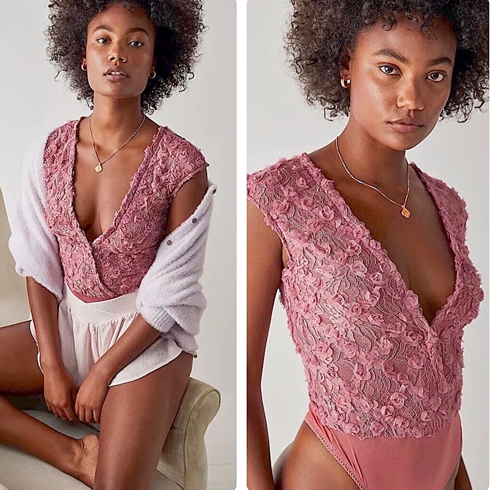 Free People 2 Haute 2 Handle Bodysuit